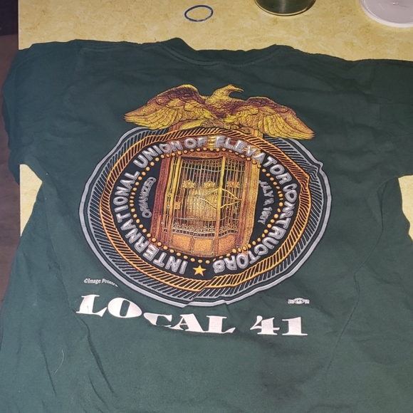 Elevator Constructors IUEC TShirt - Picture 1 of 2